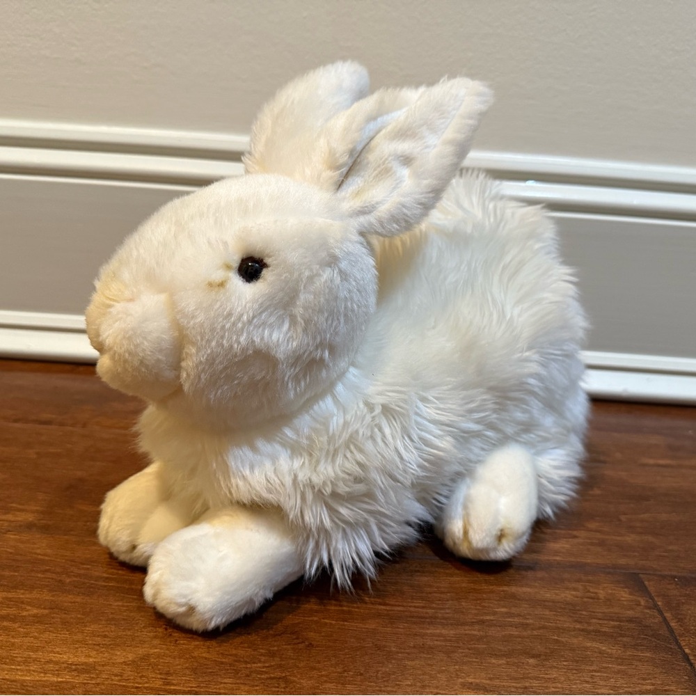 White Plush Rabbit Toy